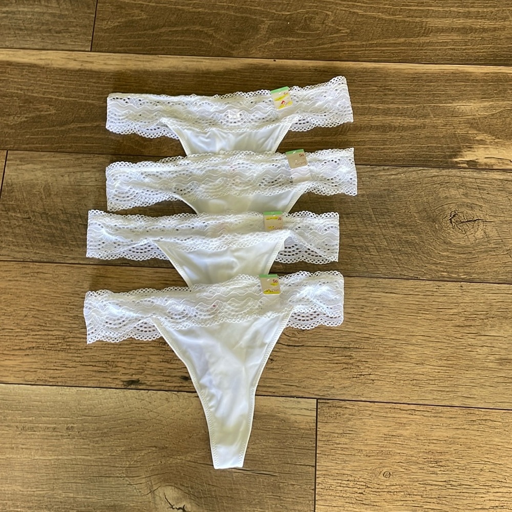 NWT - 4 pack thongs